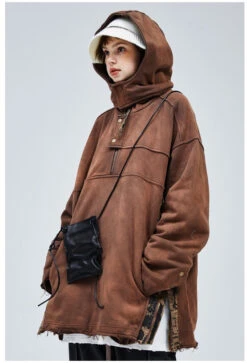 A SQUARE ROOT "Scavenger" Half Zip Jacket(A Square Root Scavengerhalf Zip Jacket)