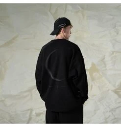 BJHG 3M Reflective Crescent Moon Sweatshirt(Bjhg 3m Reflective Crescent Moon Long Sleeve) -Youth Urban Wear BJHG3MReflectiveCrescentMoonLongSleeve 37