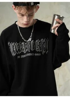 BJHG 3M Reflective Crescent Moon Sweatshirt(Bjhg 3m Reflective Crescent Moon Long Sleeve) -Youth Urban Wear BJHG3MReflectiveCrescentMoonLongSleeve 42