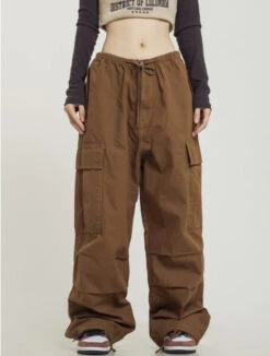 CTB Monochrome Baggy Cargo Pants(Ctb Monochrome Baggy Cargo Pants) -Youth Urban Wear CTBMonochromeBaggyCargoPants 2