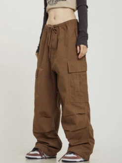 CTB Monochrome Baggy Cargo Pants(Ctb Monochrome Baggy Cargo Pants) -Youth Urban Wear CTBMonochromeBaggyCargoPants 3
