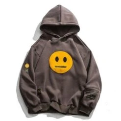 Smiley Patch Hoodie(Smiley Patch Hoodie)