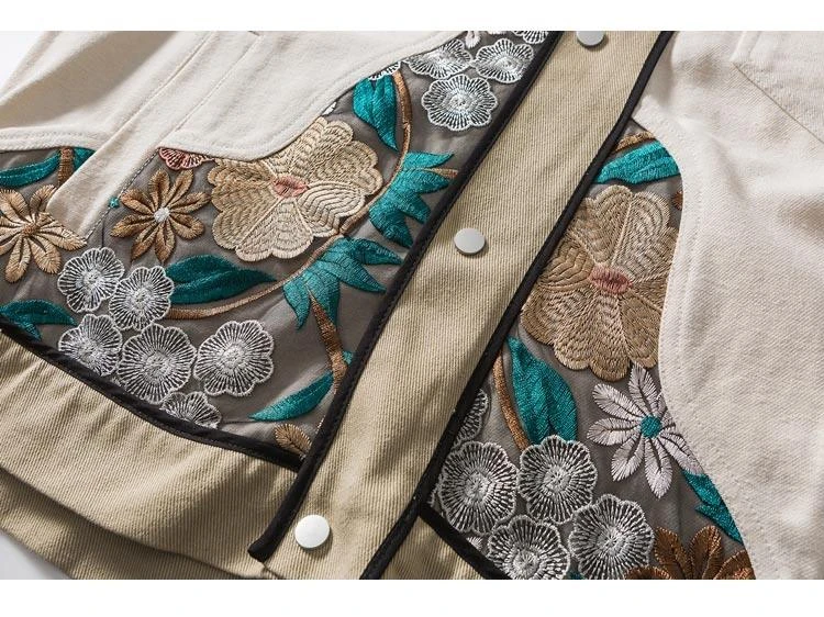 Embroidered Floral Patchwork Jacket(Embroidered Floral Patchwork Jacket) 12 Embroidered Floral Patchwork Jacket(Embroidered Floral Patchwork Jacket) - Image 10