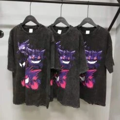 Vintage Washed "Ghosts" Oversized Tee(Vintage Washed Ghosts Oversized Tee) -Youth Urban Wear H0735d652d0c145f9ba123fda89be5f8aP