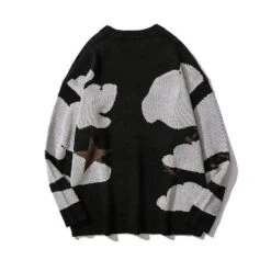 “Smile” Anime Knit Sweater(Smile Anime Knit Sweater) -Youth Urban Wear H328c1ade923b492bb1ec56258775d589Y