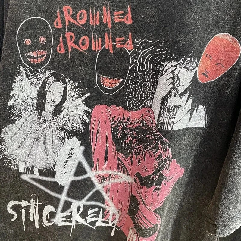 Vintage Washed "Tomie" Oversized Tee(Vintage Washed Tomie Oversized Tee) 14 Vintage Washed "Tomie" Oversized Tee(Vintage Washed Tomie Oversized Tee) - Image 12