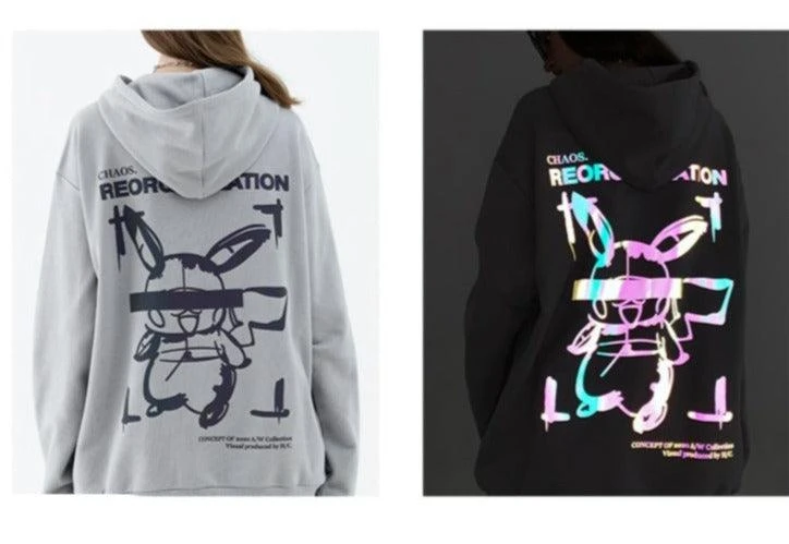 HARSH And CRUEL Blinded Monster 3M Reflective Hoodie(Harsh And Cruel Blinded Monster 3m Reflective Hoodie) 10 HARSH And CRUEL Blinded Monster 3M Reflective Hoodie(Harsh And Cruel Blinded Monster 3m Reflective Hoodie) - Image 8