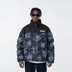 HARSH And CRUEL Blinded Monsters Puffer Jacket(Harsh And Cruel Blinded Monsters Puffer Jacket) -Youth Urban Wear HARSHandCRUELBlindedMonstersPufferJacket 29