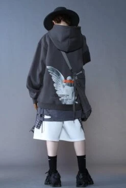 Blinded Angel Hoodie(Blinded Angel Hoodie) -Youth Urban Wear HarajukuStyleBlindedAngelHoodie11