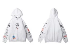 Kanji Graffiti Hoodie(Kanji Graffiti Hoodie) -Youth Urban Wear HarajukuStyleKanjiGraffitiHoodie10