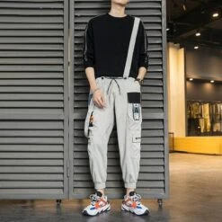Stockholm Cargo Pants(Stockholm Cargo Pants) -Youth Urban Wear HarajukuStyleStockholmCargoPants7
