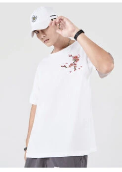 Sakura Flowers Embroidered Tee(Sakura Flowers Embroidered Tee) -Youth Urban Wear Hb35dc726b83c4ea2ad9984787c6ff6c1H