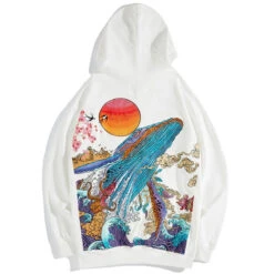 Embroidered Ocean Hoodie(Embroidered Ocean Hoodie) -Youth Urban Wear Hc7d6c164eafa45ca8ecdc4fdab96b748P