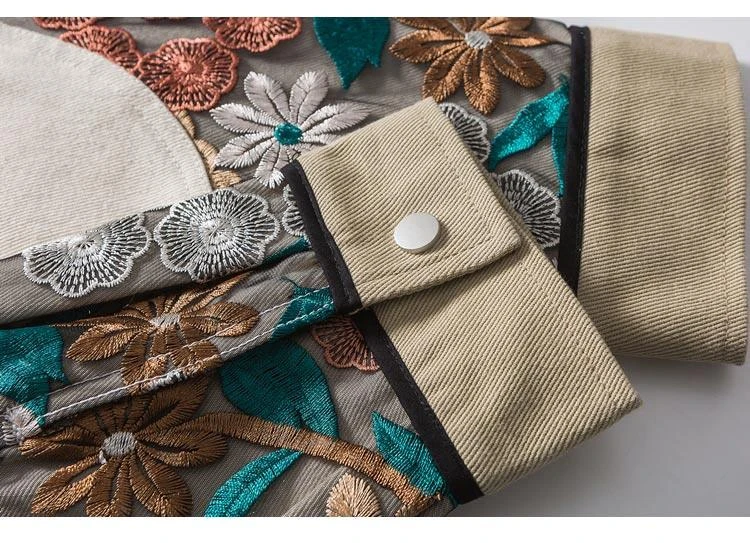 Embroidered Floral Patchwork Jacket(Embroidered Floral Patchwork Jacket) 13 Embroidered Floral Patchwork Jacket(Embroidered Floral Patchwork Jacket) - Image 11