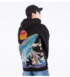 Embroidered Ocean Hoodie(Embroidered Ocean Hoodie) -Youth Urban Wear Hd7acda10a2b343e389acb565391f66085