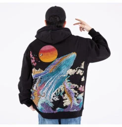 Embroidered Ocean Hoodie(Embroidered Ocean Hoodie) -Youth Urban Wear Hf41d62cf983941c4a80d274008bbfe72v