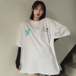 Splattered Butterfly Tee(Splattered Butterfly Tee) -Youth Urban Wear Hfb2fa6389403411c8f64382b14c6ad52m