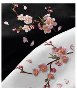 Sakura Flowers Embroidered Tee(Sakura Flowers Embroidered Tee) -Youth Urban Wear Hfcc5e46cdae44b47a44ee859c0b4a142u