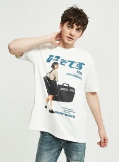 "Look Back" Oversized Tee(Look Back Oversized Tee) -Youth Urban Wear LookBackTee1