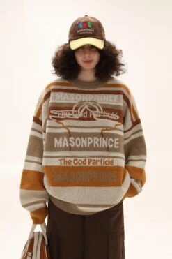 MASONPRINCE Multi Color Alpaca Knit Sweater(Masonprince Multi Color Alpaca Knit Sweater) -Youth Urban Wear MASONPRINCEMultiColorAlpacaKnitSweater 5