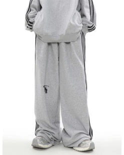 MRNEARLY Wide Leg Track Pants(Mrnearly Wide Leg Track Pants) -Youth Urban Wear O1CN010D6ZSa1VQpeEMT9Pt 2434502648