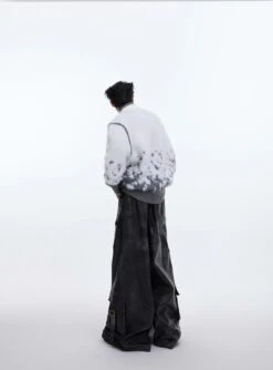 CulturE Contrast Textured V-Neck Sweater(Culture Contrast Textured V Neck Sweater) -Youth Urban Wear O1CN010PVlob2MtO0m9rNdL 2209343059885