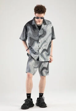 NOSAW Marble Button Up Shirt(Nosaw Marble Button Up Shirt) -Youth Urban Wear O1CN010SPkNj1EK6GYfOmBy 265910332