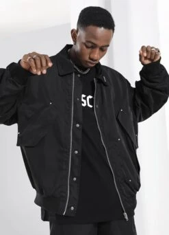 NOSAW Studded Flight Jacket(Nosaw Studded Flight Jacket) -Youth Urban Wear O1CN010hQtpC1EK6MAz1TdM 265910332