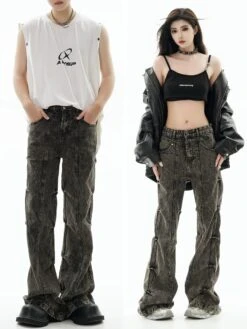 GCINIM Acid Wash Paneled Jeans(Gcinim Acid Wash Paneled Jeans) -Youth Urban Wear O1CN011anHIp1zI4avotigw 1842446690