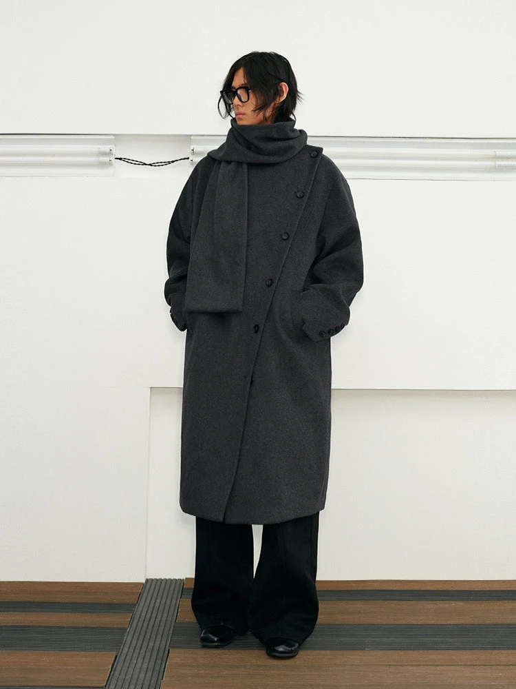 KREATE Avant-Garde Modular Wool Overcoat(Kreate Avant Garde Modular Wool Overcoat) 4 KREATE Avant-Garde Modular Wool Overcoat(Kreate Avant Garde Modular Wool Overcoat) - Image 2