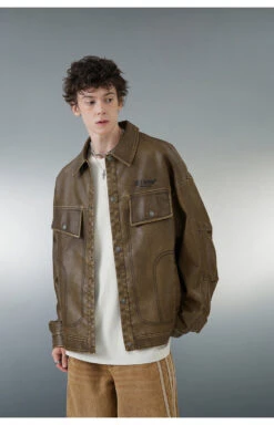 BJHG Vintage Motorcycle Jacket(Bjhg Vintage Motorcycle Jacket) 33 BJHG Vintage Motorcycle Jacket(Bjhg Vintage Motorcycle Jacket) -Youth Urban Wear O1CN011fhSiq1eVG1PqMFh0 544323876