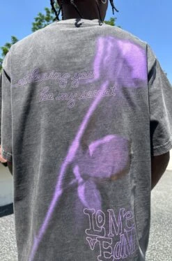 MEDM Vintage Washed "Sword & Rose" Tee(Medm Vintage Washed Sword Rose Tee) -Youth Urban Wear O1CN012KlVC123XseeH5iTb 732787266