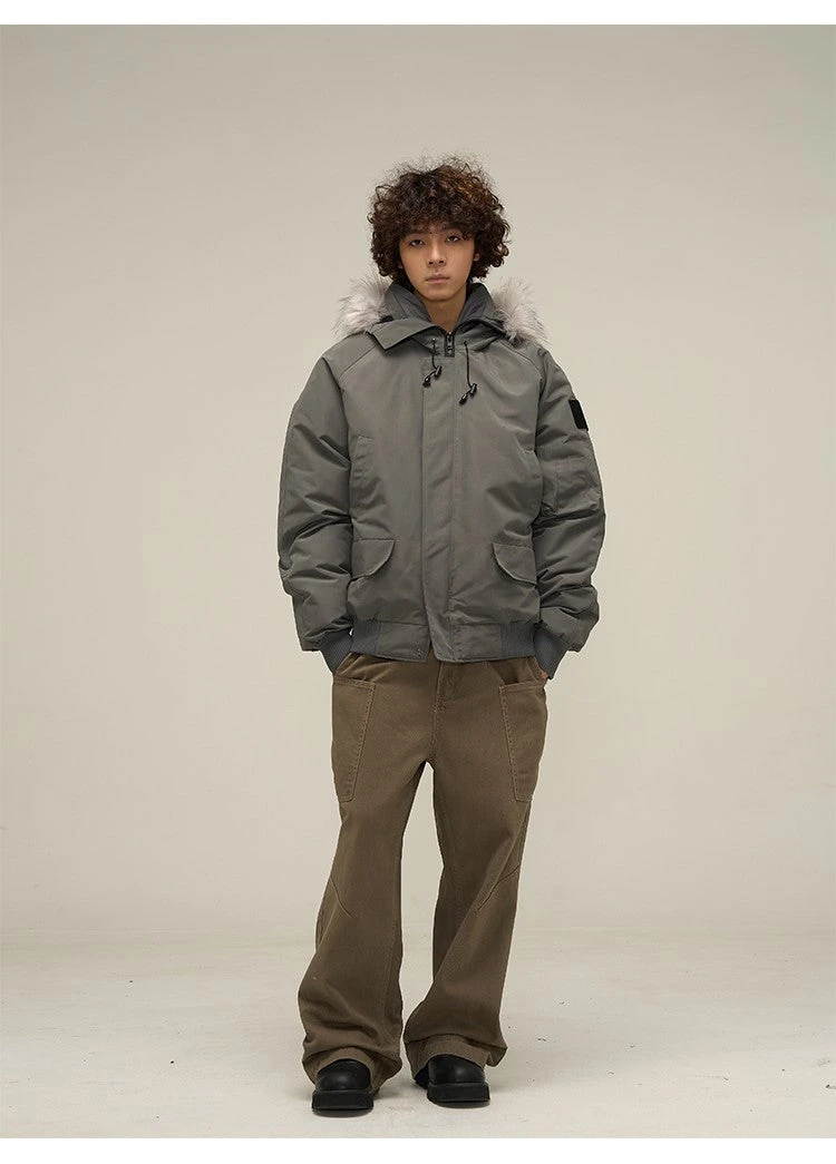 WLNEXT Faux-Fur Trimmed Parka Jacket(Wlnext Faux Fur Trimmed Parka Jacket) 7 WLNEXT Faux-Fur Trimmed Parka Jacket(Wlnext Faux Fur Trimmed Parka Jacket) - Image 5