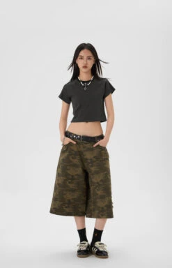 JHYQ Camo Capri Cut Shorts(Jhyq Camo Capri Cut Shorts 1) 22 JHYQ Camo Capri Cut Shorts(Jhyq Camo Capri Cut Shorts 1) -Youth Urban Wear O1CN012XRLBn25Adu1Q16FG 2213986157486