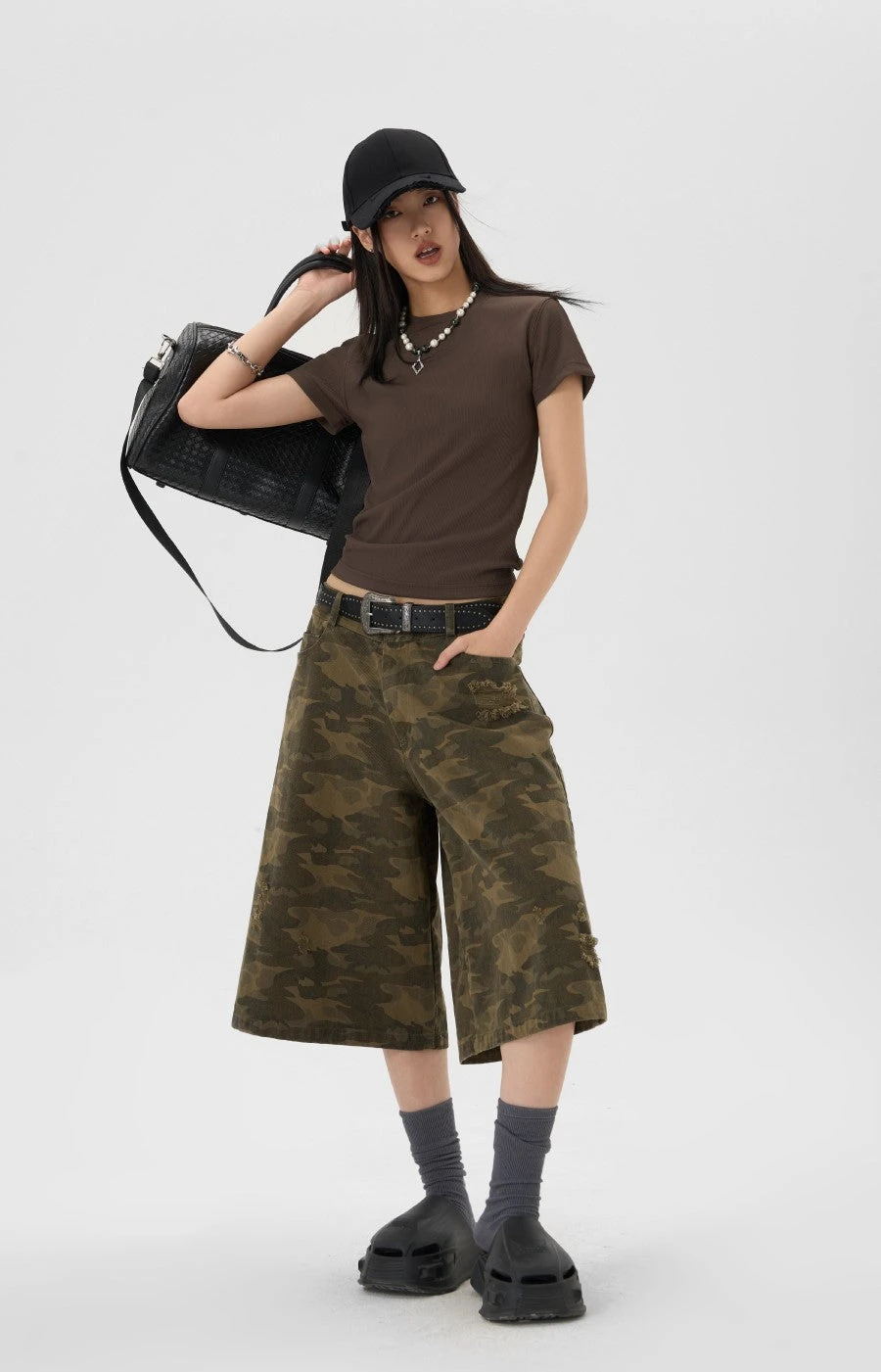 JHYQ Camo Capri Cut Shorts(Jhyq Camo Capri Cut Shorts 1) 9 JHYQ Camo Capri Cut Shorts(Jhyq Camo Capri Cut Shorts 1) - Image 7