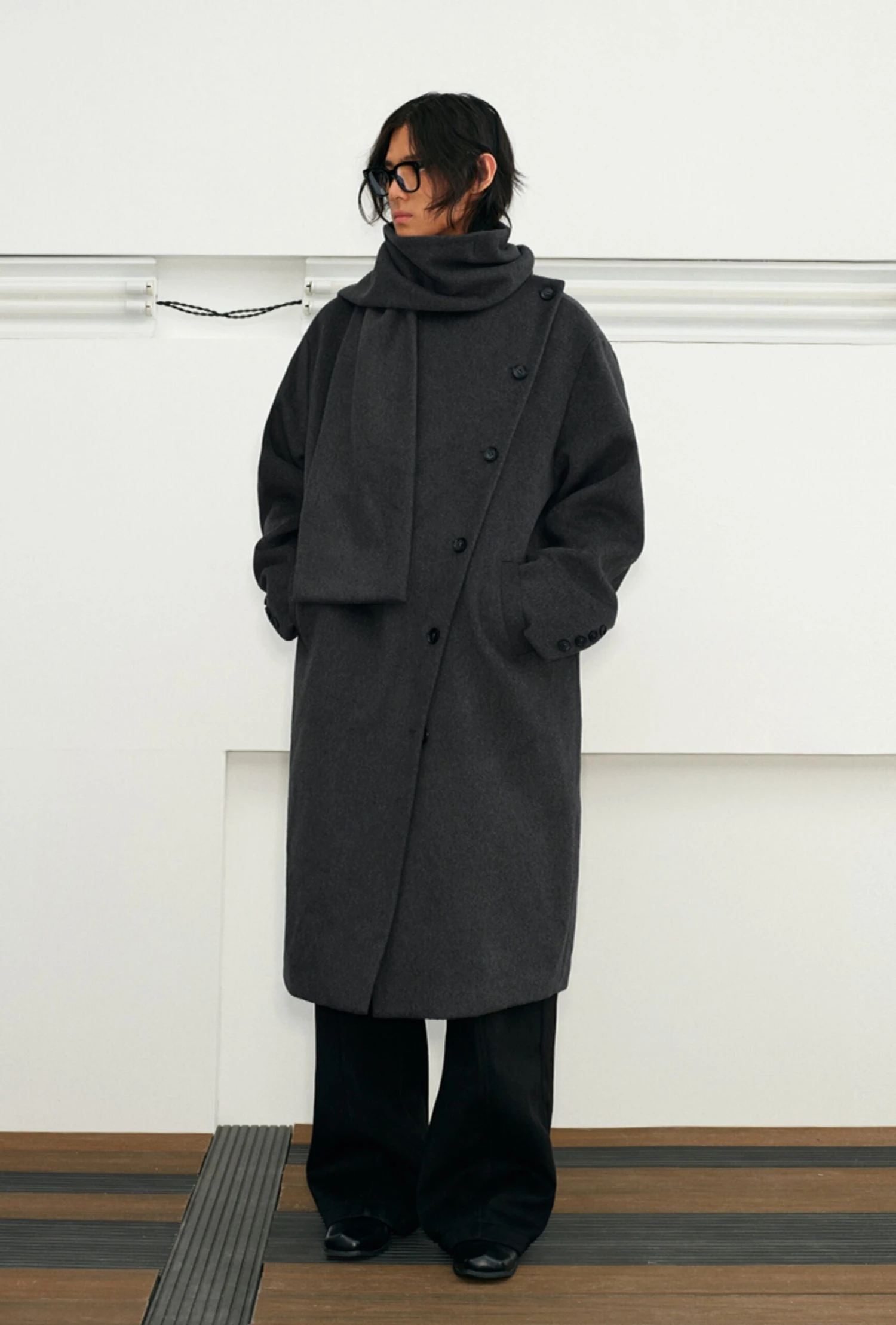 KREATE Avant-Garde Modular Wool Overcoat(Kreate Avant Garde Modular Wool Overcoat) 19 KREATE Avant-Garde Modular Wool Overcoat(Kreate Avant Garde Modular Wool Overcoat) - Image 17