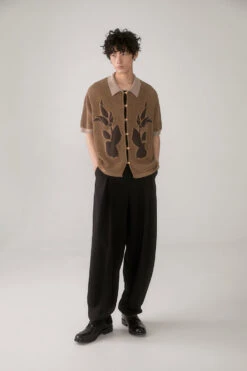 PHYSBOY Retro Leaf Crochet Button-Up(Physicalboy Retro Leaf Crochet Button Up Shirt) 25 PHYSBOY Retro Leaf Crochet Button-Up(Physicalboy Retro Leaf Crochet Button Up Shirt) -Youth Urban Wear O1CN013zUxAl1QMdtUq2EP8 773191962