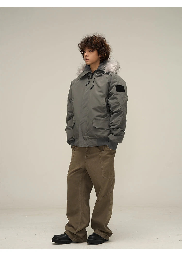 WLNEXT Faux-Fur Trimmed Parka Jacket(Wlnext Faux Fur Trimmed Parka Jacket) 9 WLNEXT Faux-Fur Trimmed Parka Jacket(Wlnext Faux Fur Trimmed Parka Jacket) - Image 7