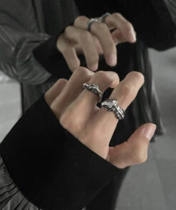 HEIMA Ash Ring Set(Heima Ash Ring Set) -Youth Urban Wear O1CN0148DFnJ1cLygLMyGcF 2206723823585