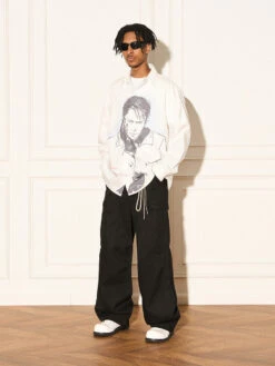 REVERSE IRONY Portrait Button Long Sleeve(Reverse Irony Portrait Button Long Sleeve) -Youth Urban Wear O1CN014iN0Vx1h8lSCTaCub 668204233 1