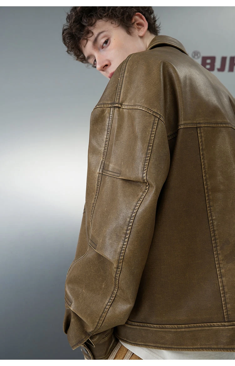 BJHG Vintage Motorcycle Jacket(Bjhg Vintage Motorcycle Jacket) 13 BJHG Vintage Motorcycle Jacket(Bjhg Vintage Motorcycle Jacket) - Image 11