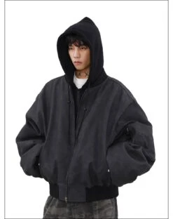 MRNEARLY Vintage Faded Bomber Jacket(Mrnearly Vintage Faded Bomber Jacket) -Youth Urban Wear O1CN015B0ScL1VQpoXvQXp2 2434502648