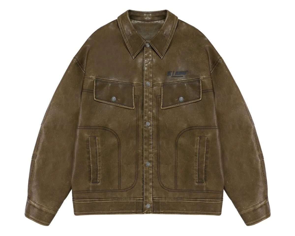 BJHG Vintage Motorcycle Jacket(Bjhg Vintage Motorcycle Jacket) 7 BJHG Vintage Motorcycle Jacket(Bjhg Vintage Motorcycle Jacket) - Image 5