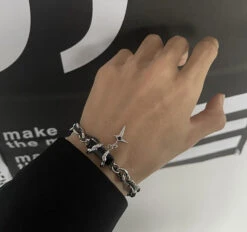 HEIMA Obsidian Thorn Bracelet(Heima Obsidian Thorn Bracelet) -Youth Urban Wear O1CN015pMsza1cLygfgVewh 2206723823585