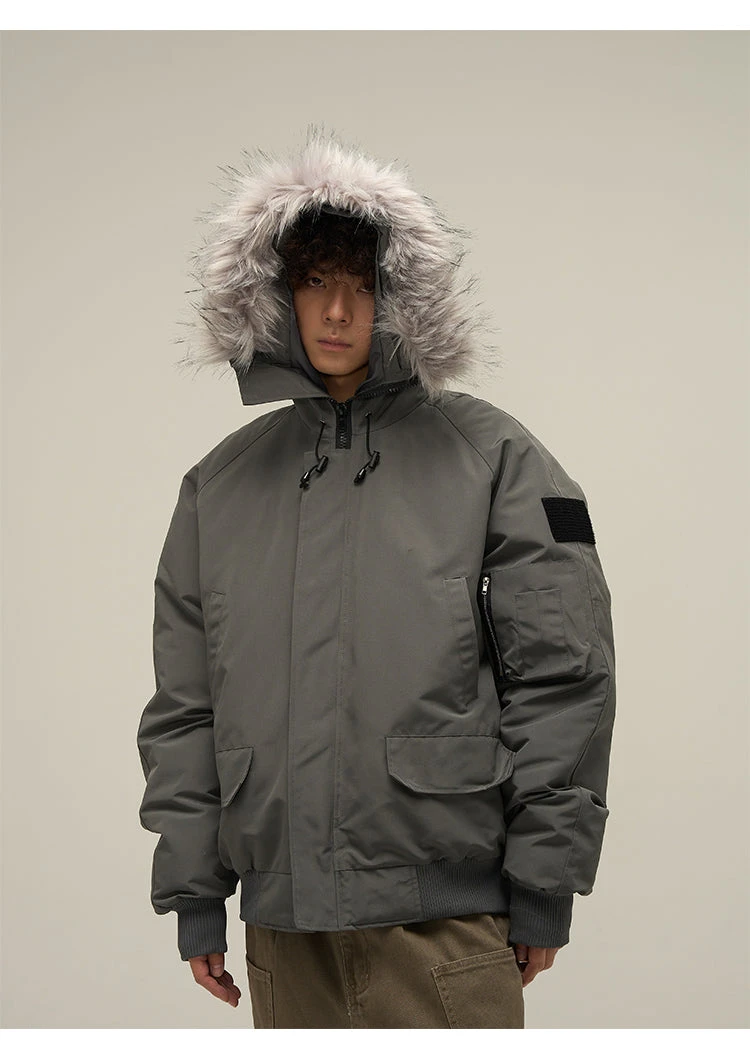 WLNEXT Faux-Fur Trimmed Parka Jacket(Wlnext Faux Fur Trimmed Parka Jacket) 11 WLNEXT Faux-Fur Trimmed Parka Jacket(Wlnext Faux Fur Trimmed Parka Jacket) - Image 9