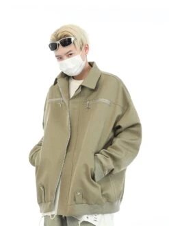 MaxDstr Star Zipped Work Jacket(Maxdstr Star Zipped Work Jacket) -Youth Urban Wear O1CN016BMyv51bMbd3BjtDJ 4252483451