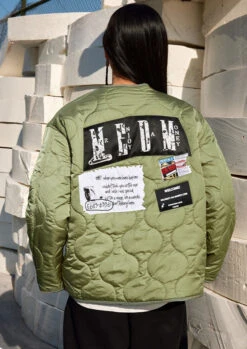 MEDM Patched Flyer Quilted Jacket(Medm Patched Flyer Quilted Jacket) -Youth Urban Wear O1CN016hnRm023XsbZyVB0v 732787266