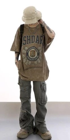 Ash Dark VNTG Collegiate Tee(Ash Dark Vntg Collegiate Tee) -Youth Urban Wear O1CN016pgTKQ1vmyk9aAeSu 0 item pic