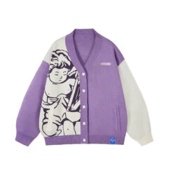 ICONSLAB "Singing Angel" Cardigan(Iconslab Singing Angel Cardigan) -Youth Urban Wear O1CN016rVcbt1fQ32GPYSEE 2209662684000