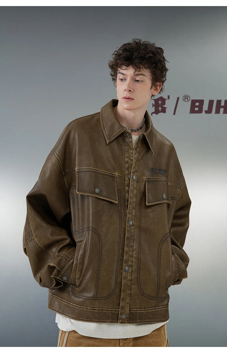 BJHG Vintage Motorcycle Jacket(Bjhg Vintage Motorcycle Jacket) 12 BJHG Vintage Motorcycle Jacket(Bjhg Vintage Motorcycle Jacket) - Image 10